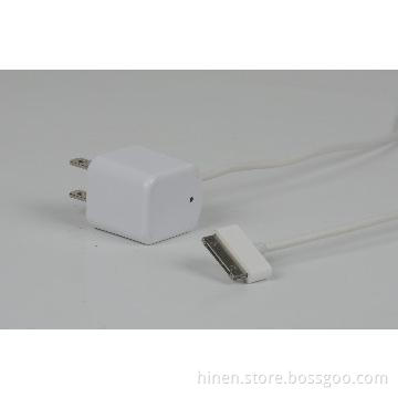 5V/2.1A Travel charger with 6FT APPLE 30Pin cable